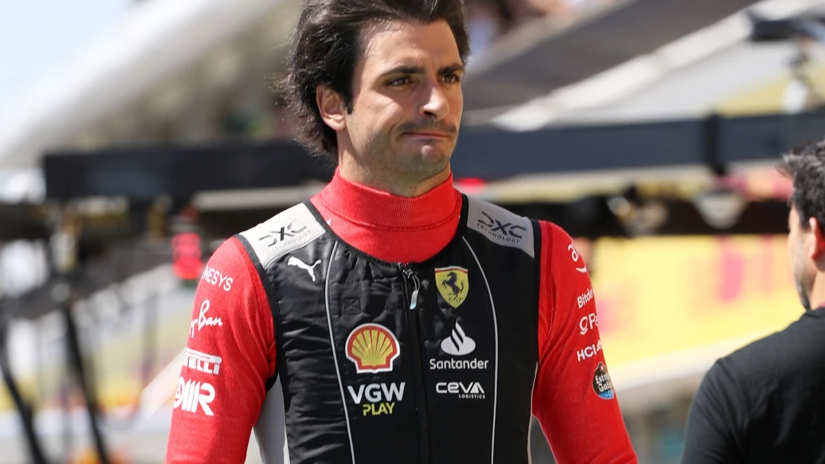 Carlos Sainz, piloto de Ferrari