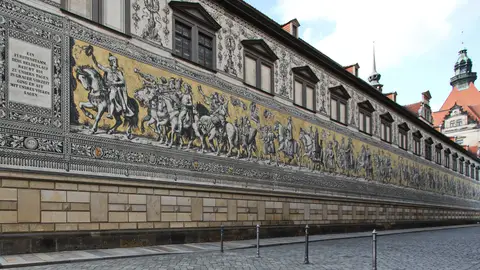 Fürstenzug en Dresde Fürstenzug en Dresde