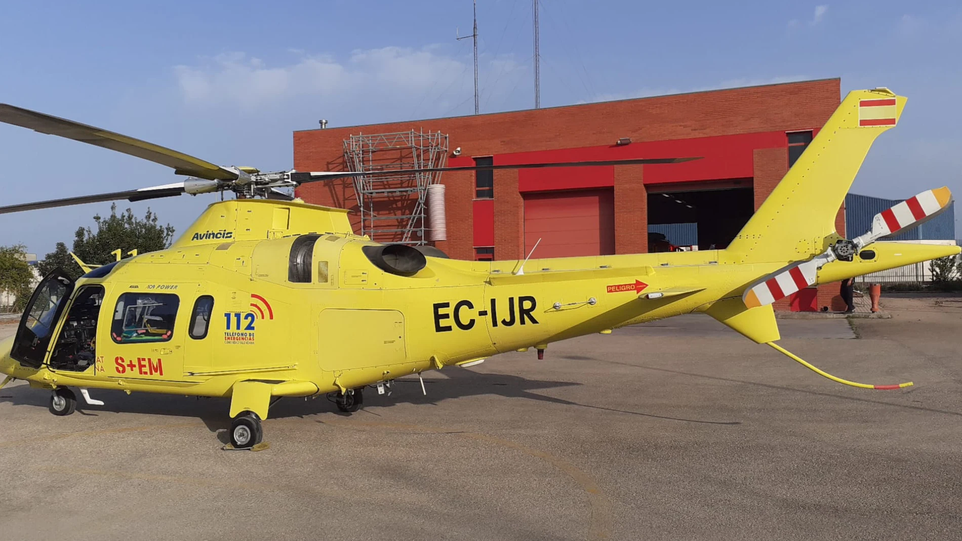 Helicóptero medicalizado de la Generalitat Valenciana