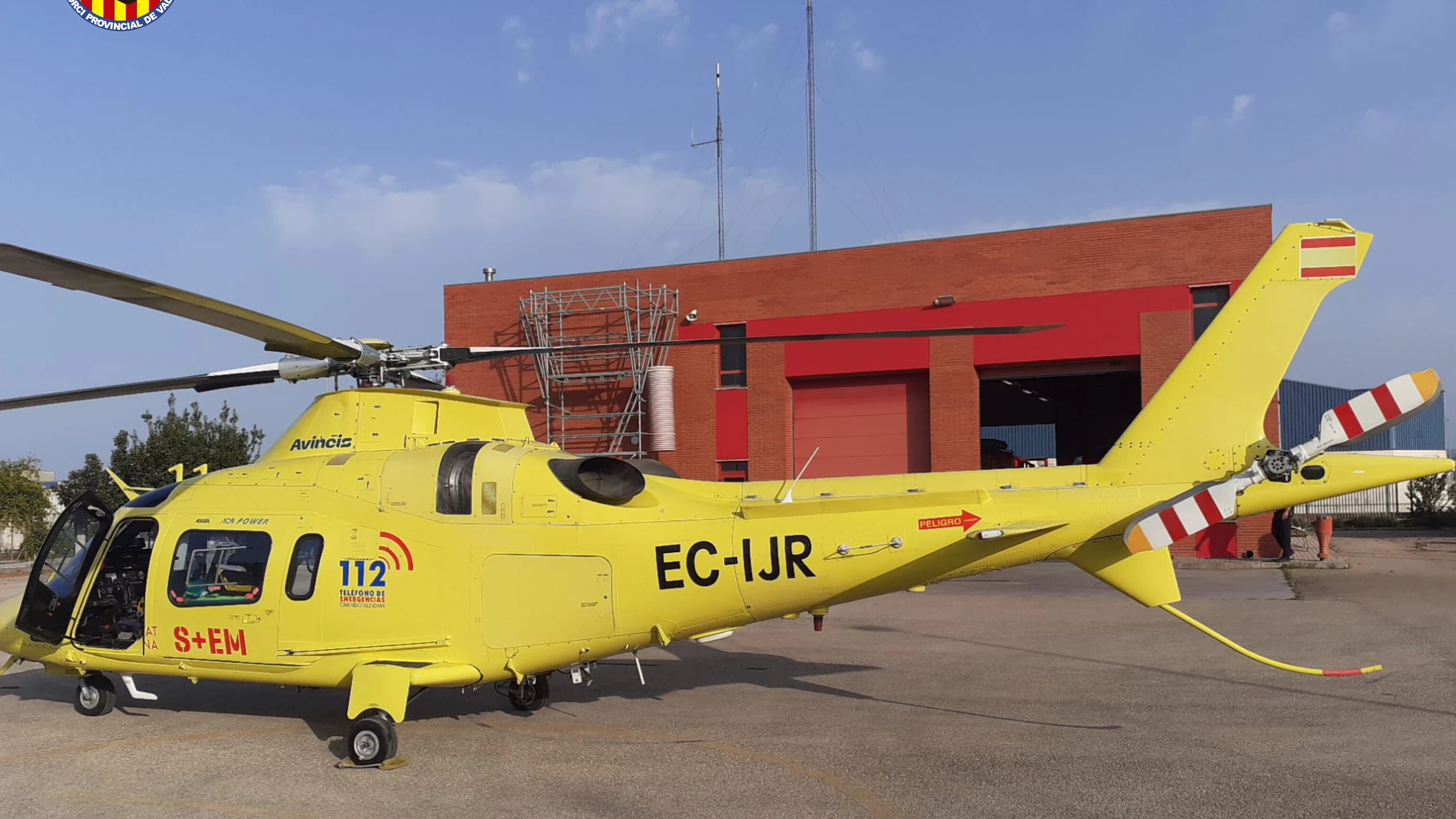 Helicóptero medicalizado de la Generalitat Valenciana