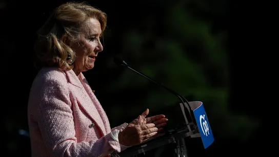 La expresidenta de la Comunidad de Madrid, Esperanza Aguirre, en una imagen de archivo. La expresidenta de la Comunidad de Madrid, Esperanza Aguirre, en una imagen de archivo.