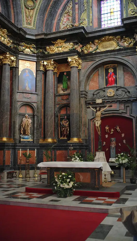 Interior de la Iglesia de San Andrés. Madrid