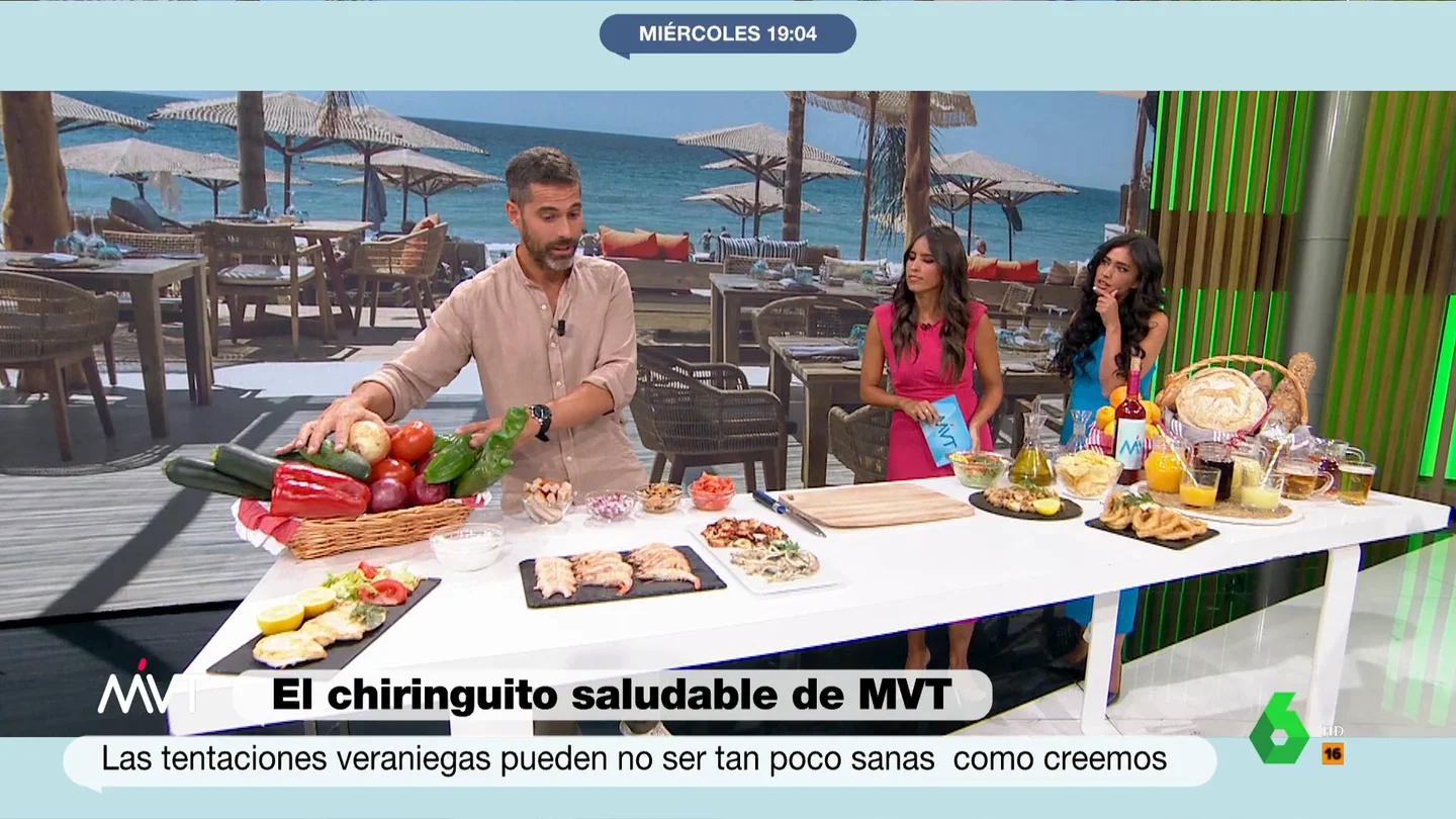 El chiringuito saludable: los consejos del nutricionista Pablo Ojeda para cuidarnos y disfrutar del verano El chiringuito saludable: los consejos del nutricionista Pablo Ojeda para cuidarnos y disfrutar del verano