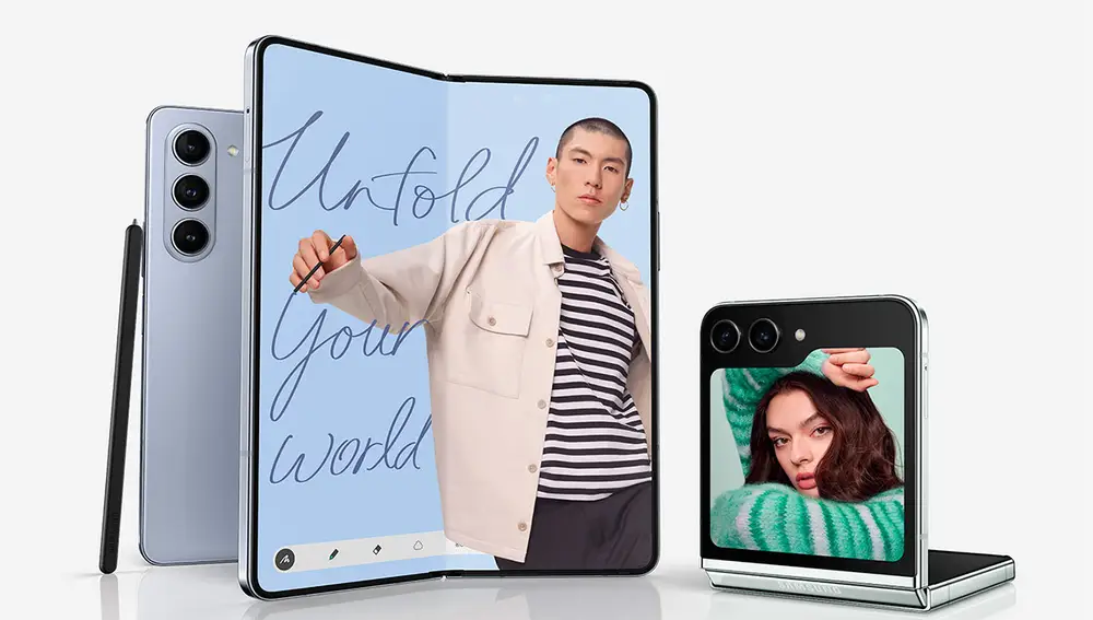 Samsung Galaxy Z Flip 5 y Z Fold 5 Samsung Galaxy Z Flip 5 y Z Fold 5