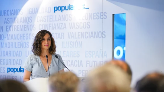 Isabel Díaz Ayuso, presidenta de la Comunidad de Madrid. Isabel Díaz Ayuso, presidenta de la Comunidad de Madrid.
