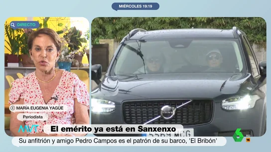 María Eugenia Yagüe sobre el emérito María Eugenia Yagüe sobre el emérito