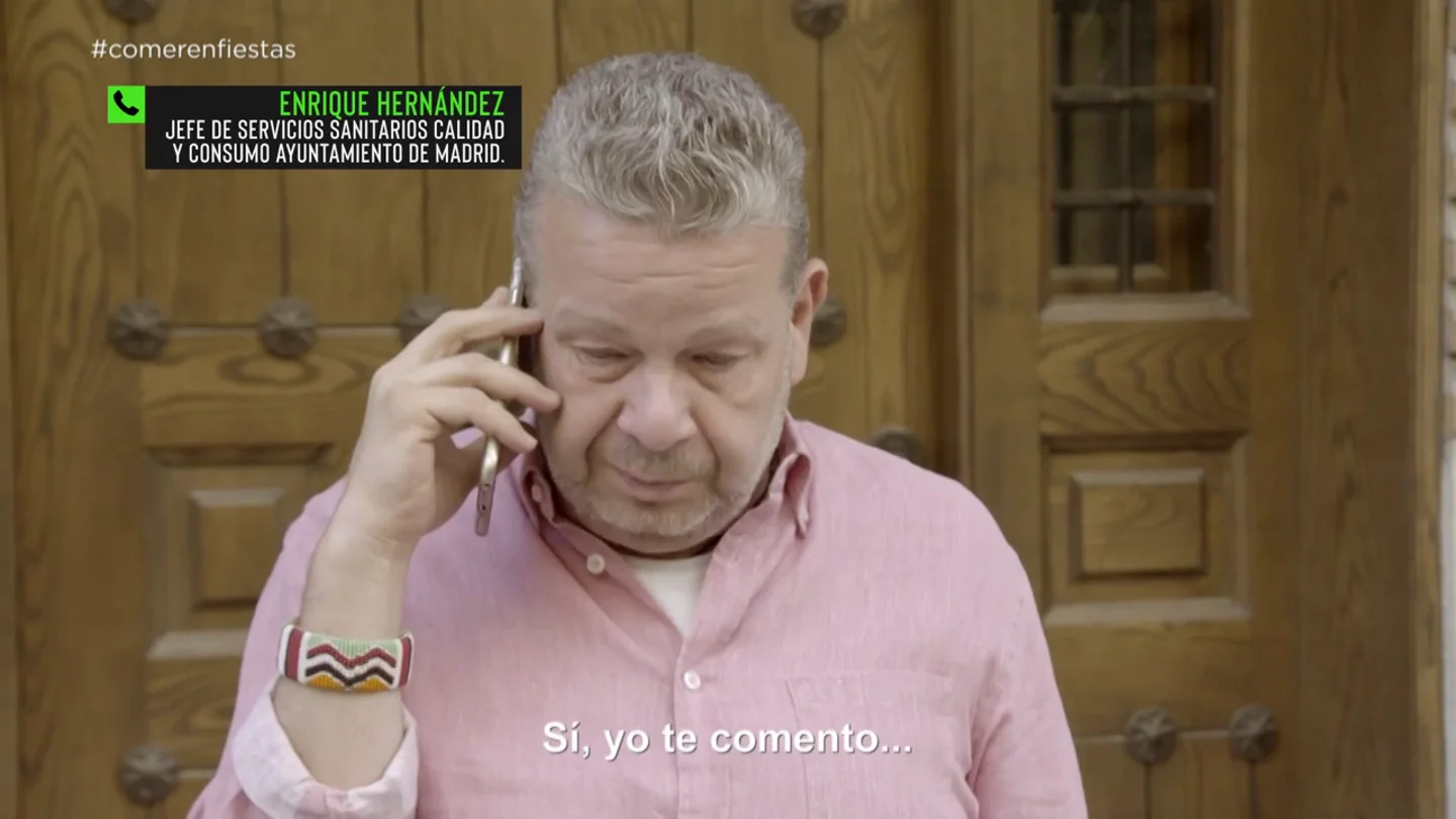 "Os tratan como al pito del sereno": el dardo de Chicote a la inspección de Sanidad tras visitar unas fiestas populares "Os tratan como al pito del sereno": el dardo de Chicote a la inspección de Sanidad tras visitar unas fiestas populares