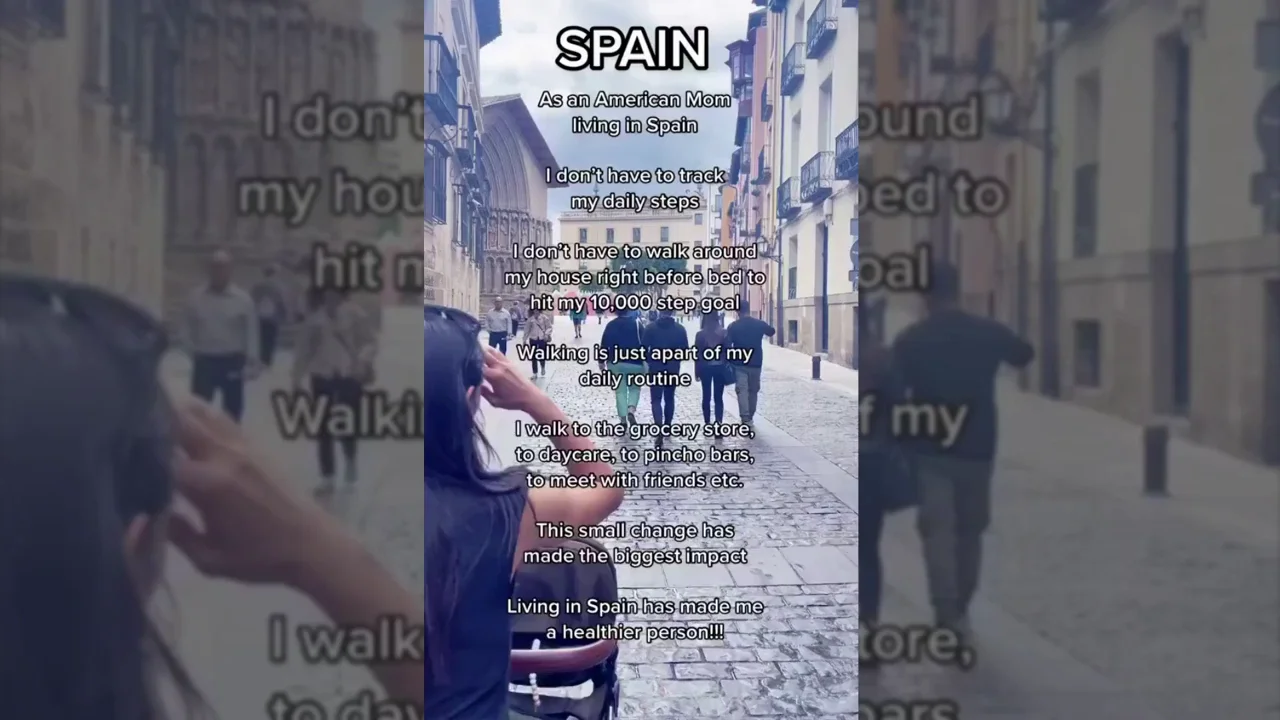 Una americana, que vive en España, cuenta las razones por las que aquí es una persona más sana Una americana, que vive en España, cuenta las razones por las que aquí es una persona más sana