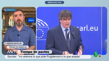 ¿Cómo llegarán a un acuerdo PSOE y Junts? Escolar apunta a "un punto entre lo que hoy pide Puigdemont y lo que puede conceder el Gobierno"