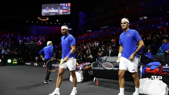Roger Federer y Rafa Nadal Roger Federer y Rafa Nadal