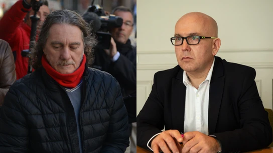 Sito Miñanco y Gonzalo Boye, en sendas imágenes de archivo Sito Miñanco y Gonzalo Boye, en sendas imágenes de archivo