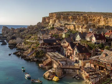 Pueblo de Popeye Malta Pueblo de Popeye Malta