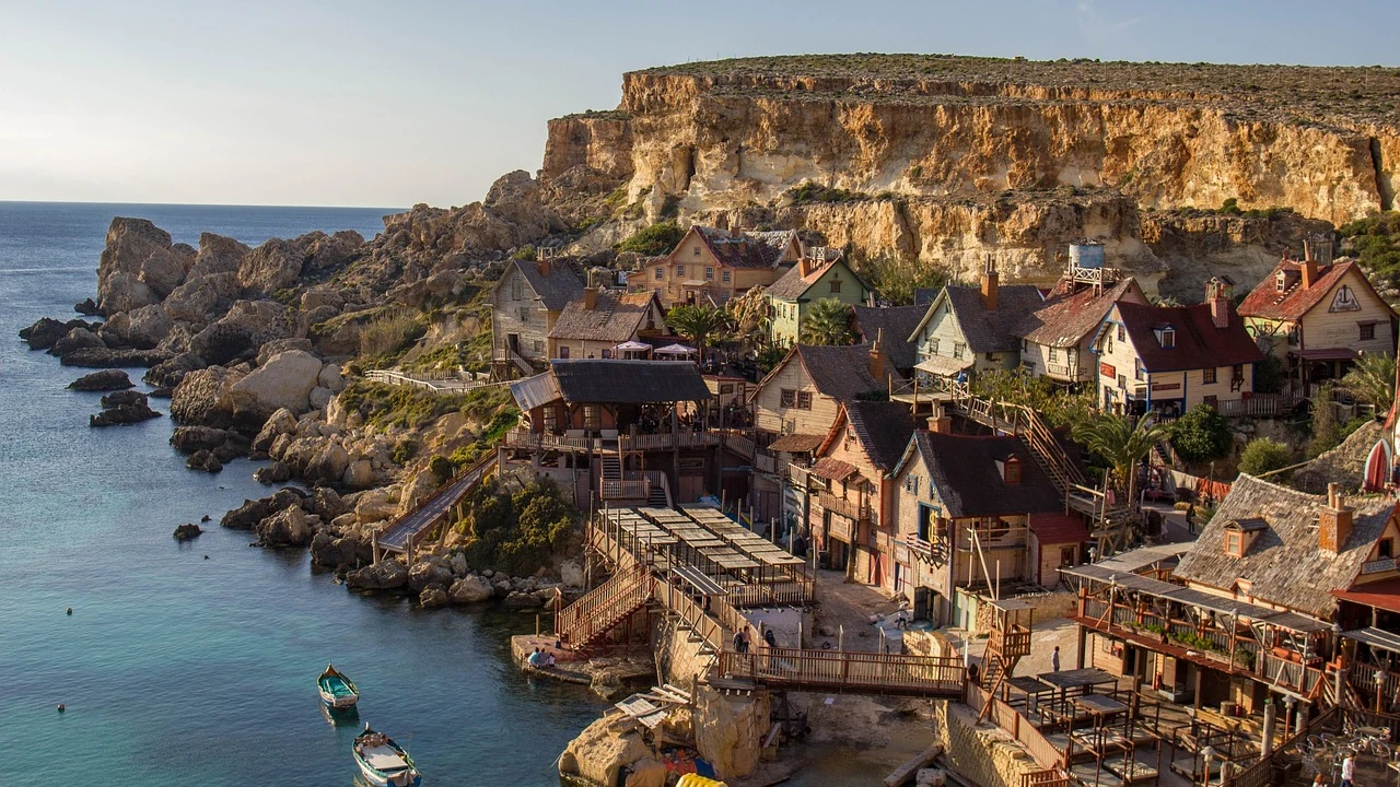 Pueblo de Popeye Malta Pueblo de Popeye Malta