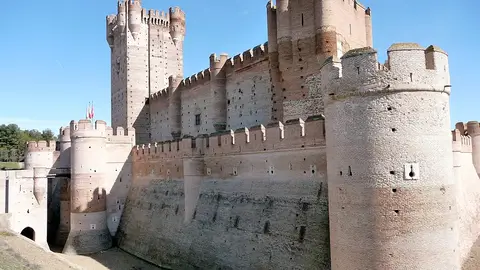 Detalle del Castillo de la Mota. Valladolid Detalle del Castillo de la Mota. Valladolid
