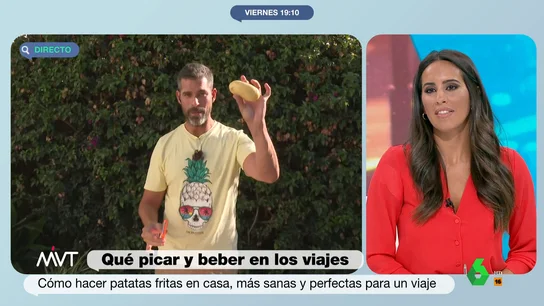 El nutricionista Pablo Ojeda explica cómo cocinar su snack preferido: patatas fritas chips elaboradas en casa El nutricionista Pablo Ojeda explica cómo cocinar su snack preferido: patatas fritas chips elaboradas en casa
