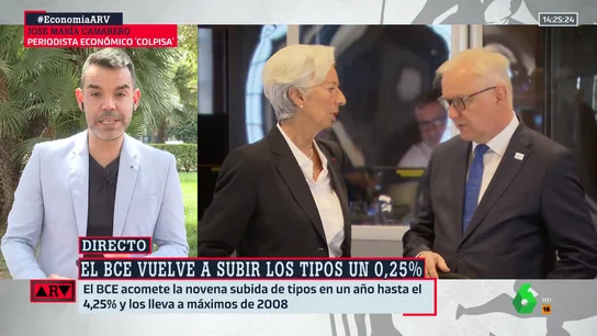 José María Camarero explica la "importancia del mensaje que no dio" el BCE tras la subida de tipos José María Camarero explica la "importancia del mensaje no dio" el BCE tras la subida de tipos