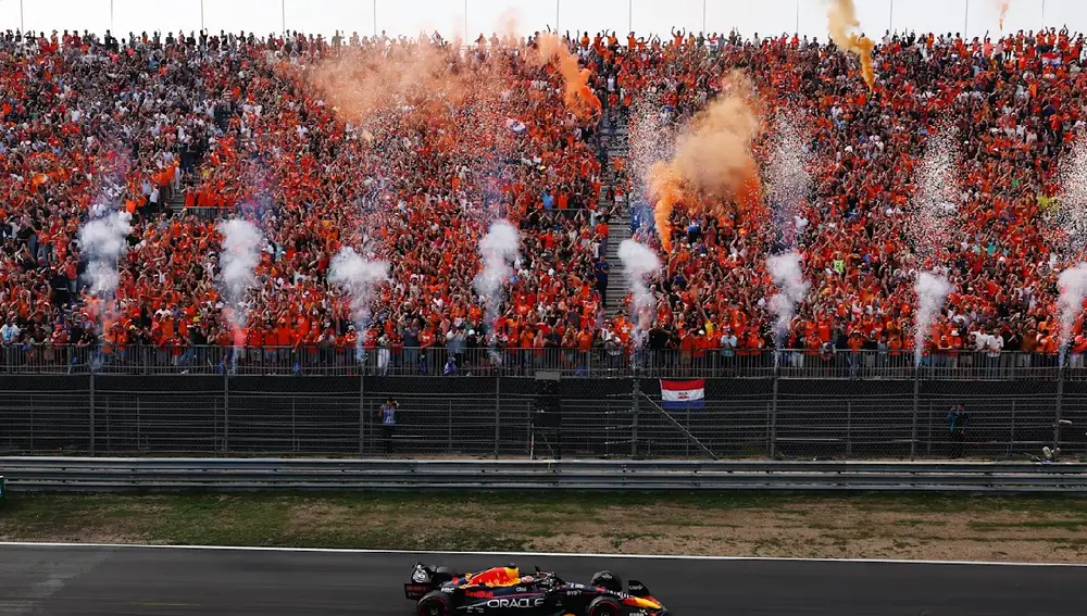 Max Verstappen en el GP de Países Bajos 2022