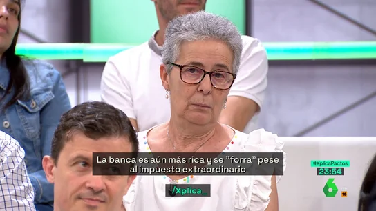 XPLICA - MARÍA DEL MAR REPROCHA A LA BANCA SU ACTITUD: "EL RESCATE LO PAGAMOS TODOS???" XPLICA - MARÍA DEL MAR REPROCHA A LA BANCA SU ACTITUD: "EL RESCATE LO PAGAMOS TODOS???"