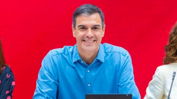 Imagen de Pedro Sánchez en la Ejecutiva del PSOE