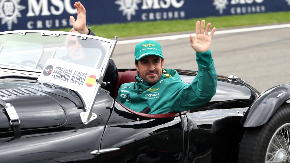 Fernando Alonso, en Bélgica