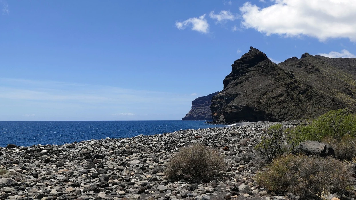 Imagen de archivo de una playa de La Gomera