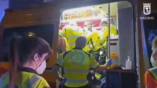 Reyerta en el centro de Madrid Reyerta en el centro de Madrid