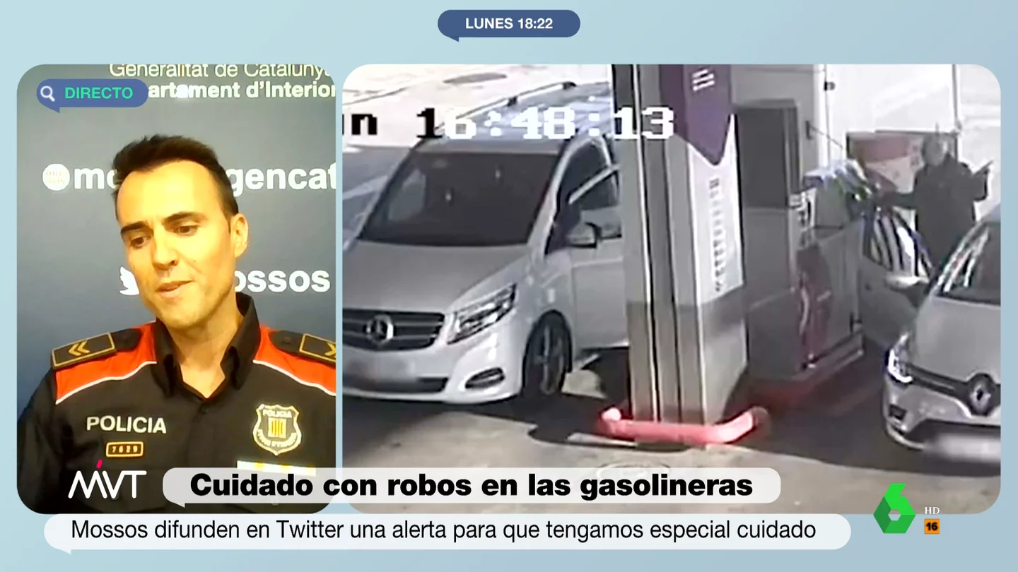 Consejos de los Mossos para evitar robos en gasolineras y áreas de servicio: "Tenemos que estar alerta" Consejos de los Mossos para evitar robos en gasolineras y áreas de servicio: "Tenemos que estar alerta"