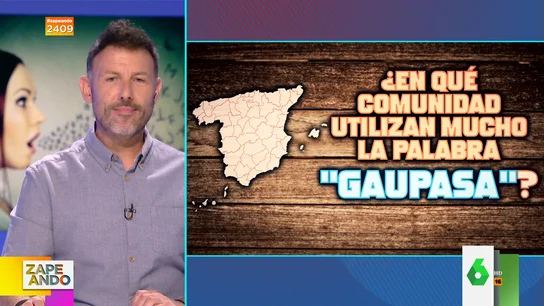 De gaupasa a rochero: Iñaki Urrutia presenta las palabras más utilizadas en cada comunidad autónoma De gaupasa a rochero: Iñaki Urrutia presenta las palabras más utilizadas en cada comunidad autónoma