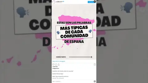 El mapa con las palabras más usadas según cada comunidad autónoma de España con el que muchos no están de acuerdo El mapa con las palabras más usadas según cada comunidad autónoma de España con el que muchos no están de acuerdo
