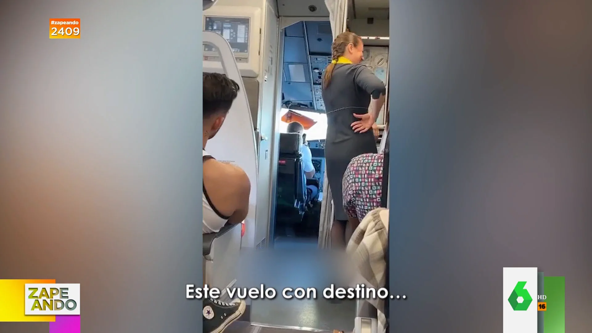 El mensaje viral del piloto de un avión para no revelar el destino del vuelo a varias despedidas de soltero