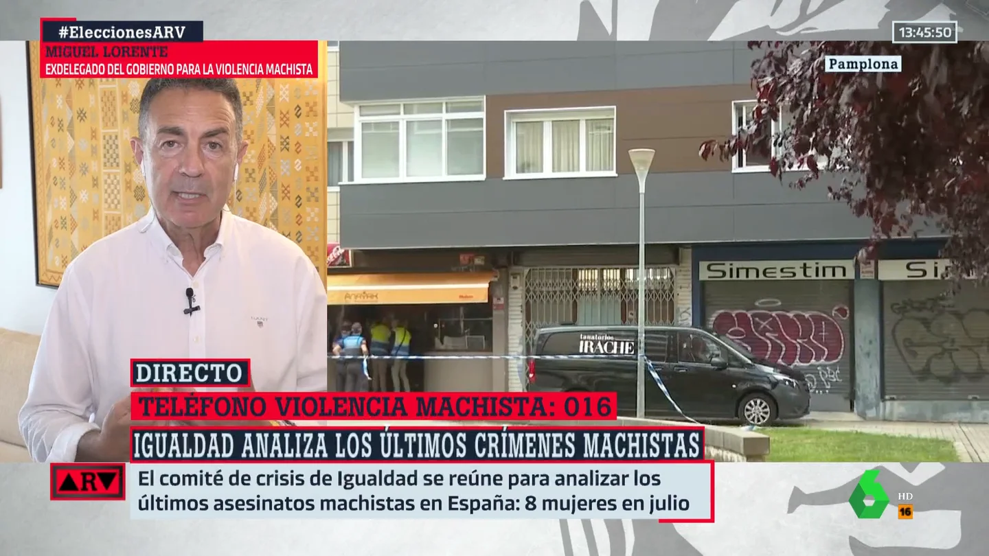 La advertencia de Miguel Lorente: "El negacionismo está influyendo en los casos de violencia machista" La advertencia de Miguel Lorente: "El negacionismo está influyendo en los casos de violencia machista"