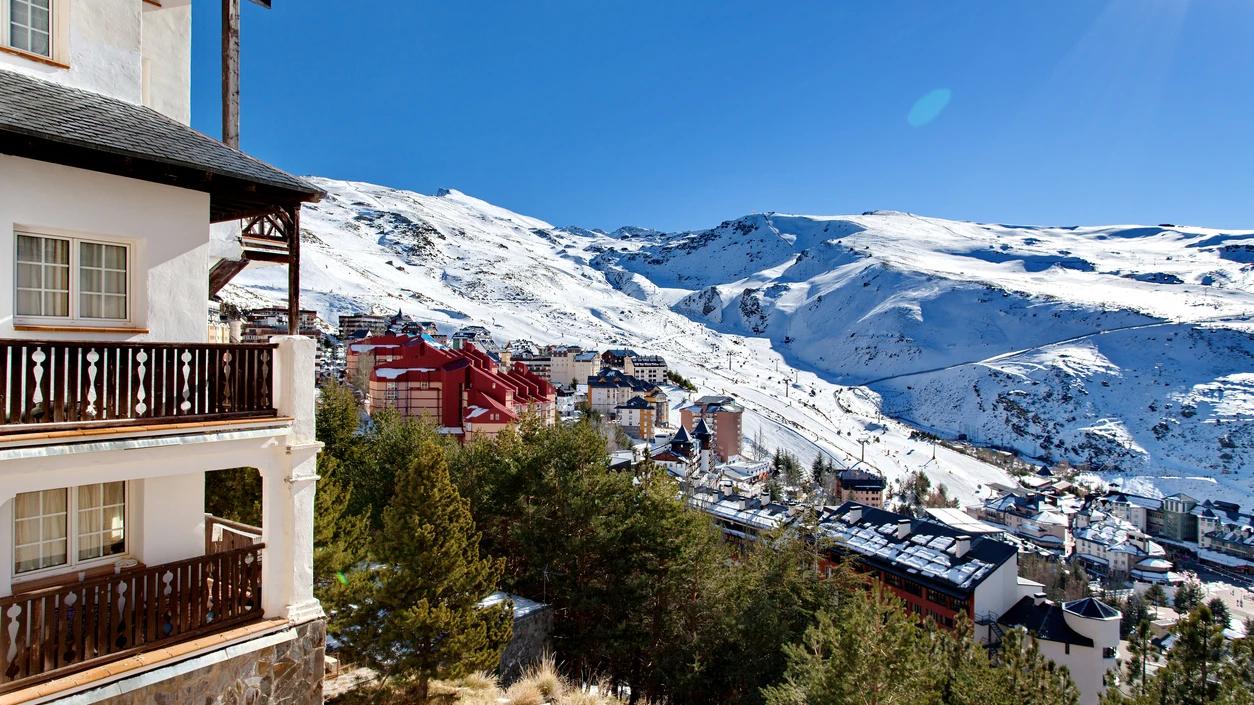 Pradollano, pueblo de Sierra Nevada