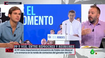 Maestre cree que el PP se "avergüenza" de su relación con Vox: "Saben que haciéndola pública no van a gobernar España"