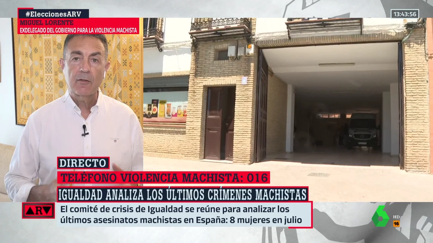 ¿Por qué se produce un repunte de asesinatos machistas en periodos vacacionales? Miguel Lorente responde ¿Por qué se produce un repunte de asesinatos machistas en periodos vacacionales? Miguel Lorente responde