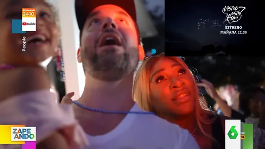 Un espectáculo con drones: así conocieron Serena Williams y su marido el sexo del bebé que esperan Un espectáculo con drones: así conocieron Serena Williams y su marido el sexo del bebé que esperan