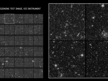 Imagen tomada por el telescopio euclid Imagen tomada por el telescopio euclid
