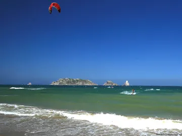 Kitesurf en las islas Medes Kitesurf en las islas Medes