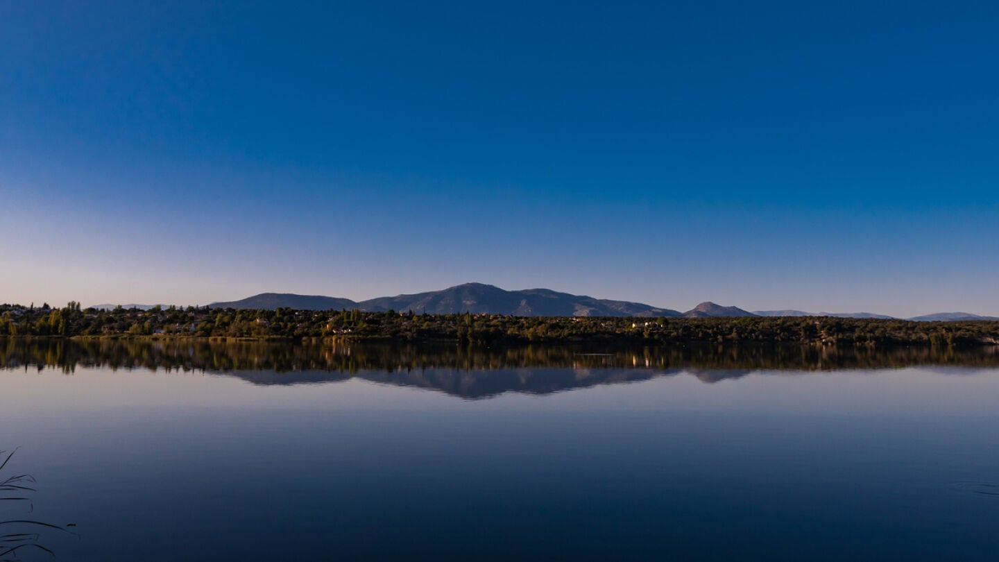 Embalse/pantano de Cazalegas, en Toledo