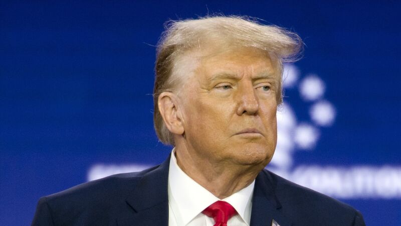 Imagen de archivo de Donald Trump.