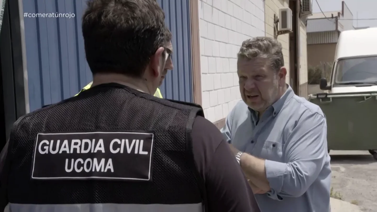 "La Virgen santa": la reacción de Chicote cuando la Guardia Civil le dice los kilos de atún que han incautado "La Virgen santa": la reacción de Chicote cuando la Guardia Civil le dice los kilos de atún que han incautado