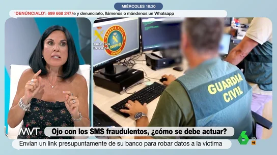 ¿Qué hacer si picamos en una estafa por SMS? Beatriz de Vicente explica qué pasos seguir para recuperar el dinero ¿Qué hacer si picamos en una estafa por SMS? Beatriz de Vicente explica qué pasos seguir para recuperar el dinero