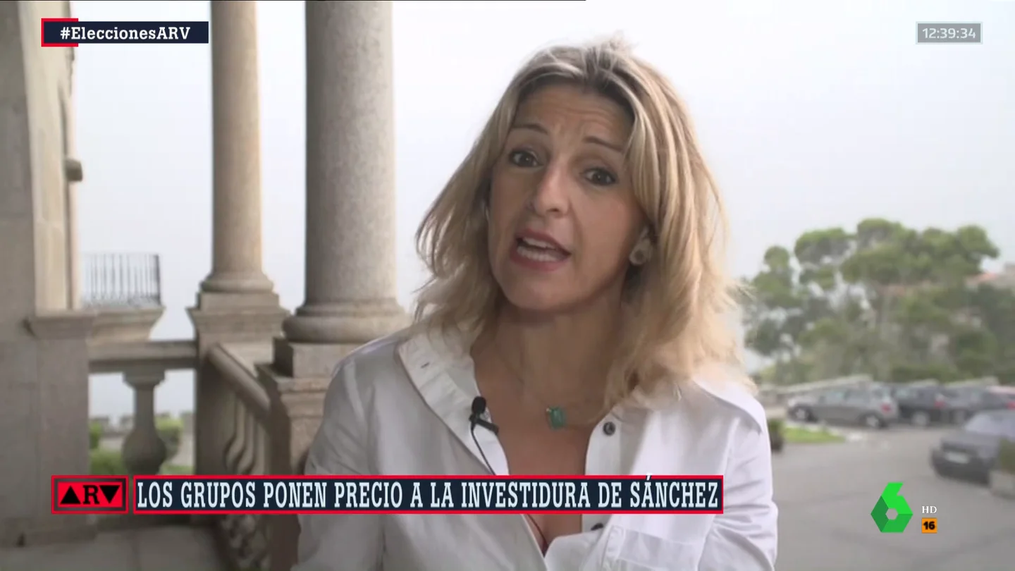 Yolanda Díaz en TVE sobre las lenguas cooficiales Yolanda Díaz en TVE sobre las lenguas cooficiales