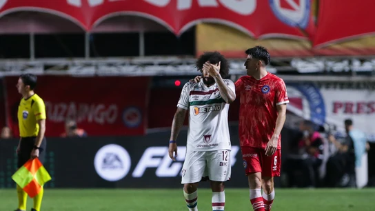 Marcelo, destrozado y expulsado al lesionar de gravedad a un rival Marcelo, destrozado y expulsado al lesionar de gravedad a un rival