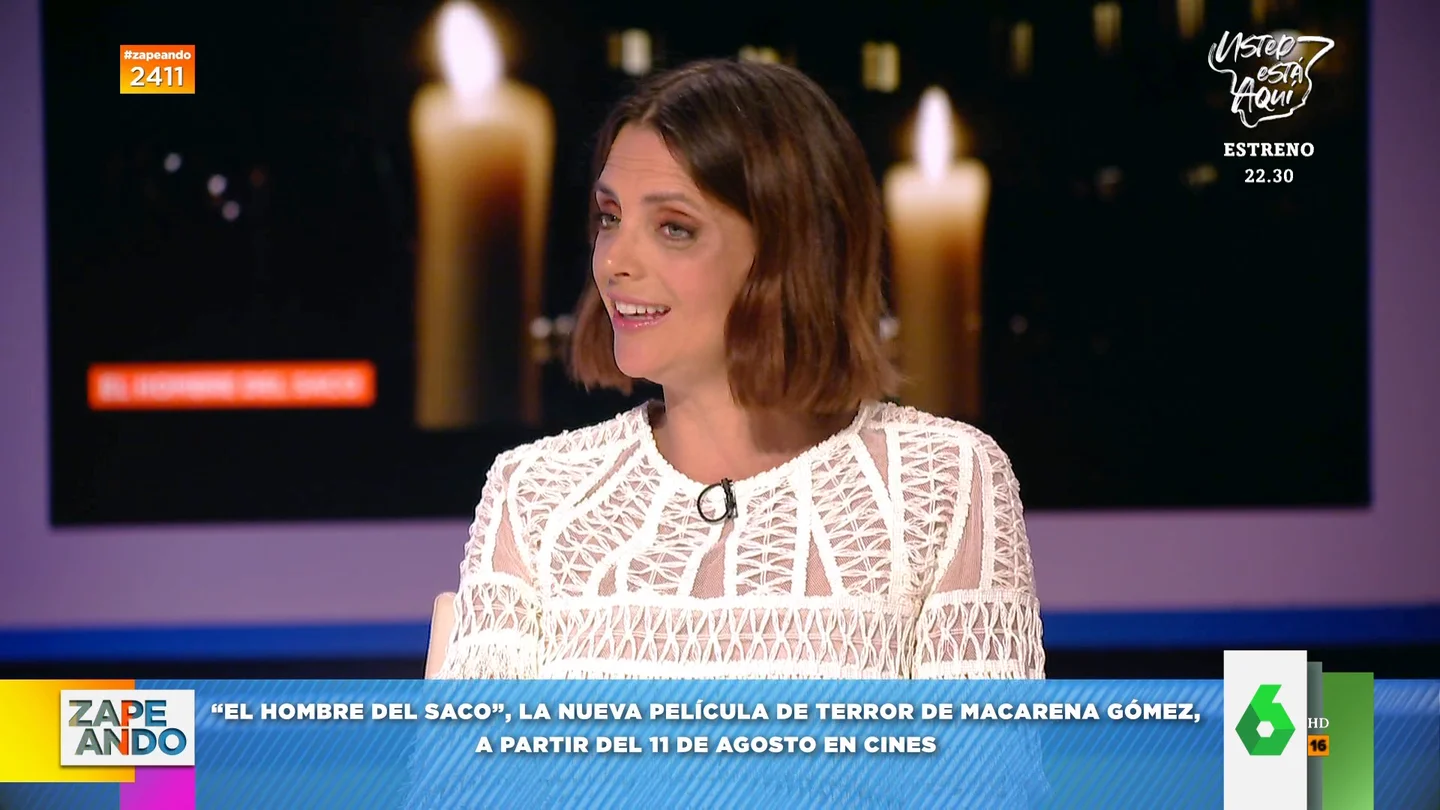 Macarena Gómez desvela cuál es la película que más miedo le daba cuando era pequeña: "Cuando lo cuento la gente se ríe" Macarena Gómez desvela cuál es la película que más miedo le daba cuando era pequeña: "Cuando lo cuento la gente se ríe"