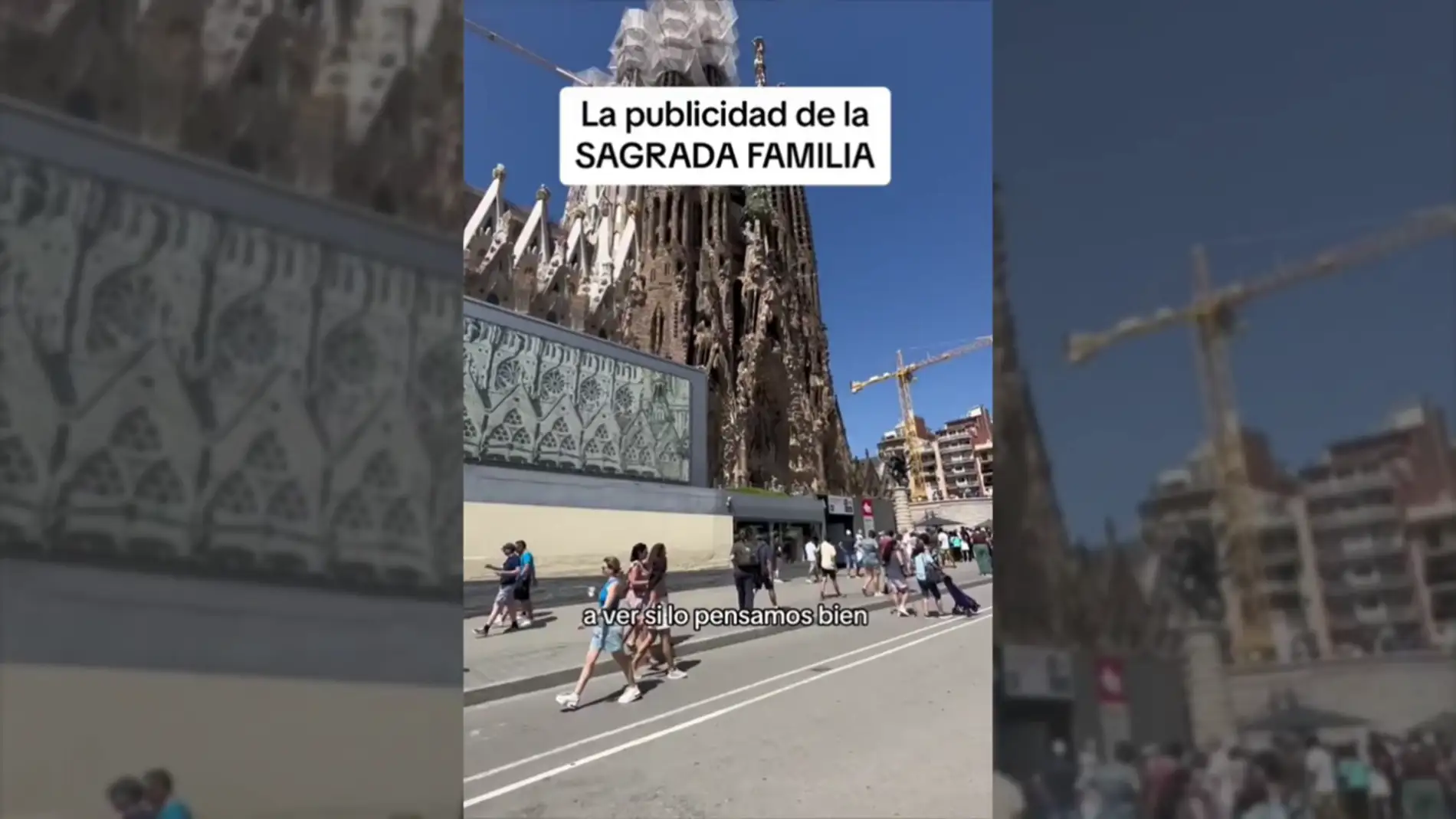 La teoría de un argentino sobre la Sagrada Familia de Barcelona que se ha hecho viral en TikTok: "Si lo piensas bien..."