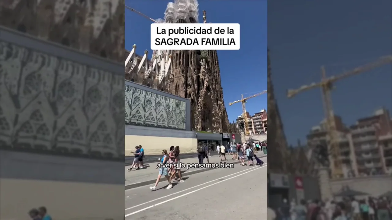 La teor&iacute;a de un argentino sobre la Sagrada Familia de Barcelona que se ha hecho viral en TikTok: "Si lo piensas bien..."