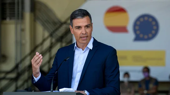 Imagen del presidente del Gobierno en funciones, Pedro Sánchez, en una imagen de archivo El Polisario dice que el viaje de Sánchez a Marruecos demuestra el apoyo a un "régimen" que vulnera los derechos humanos
