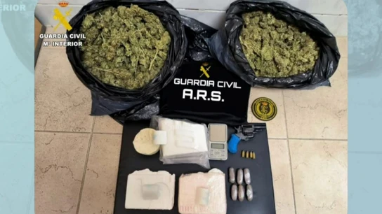 Drogas y armas en la casa de la anciana Drogas y armas en la casa de la anciana