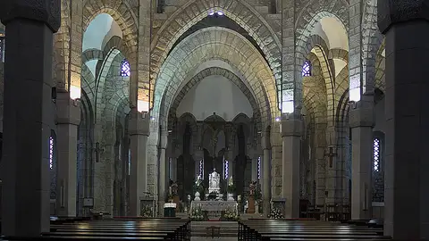 Interior del Templo de Veracruz, en Caballiño Interior del Templo de Veracruz, en Caballiño