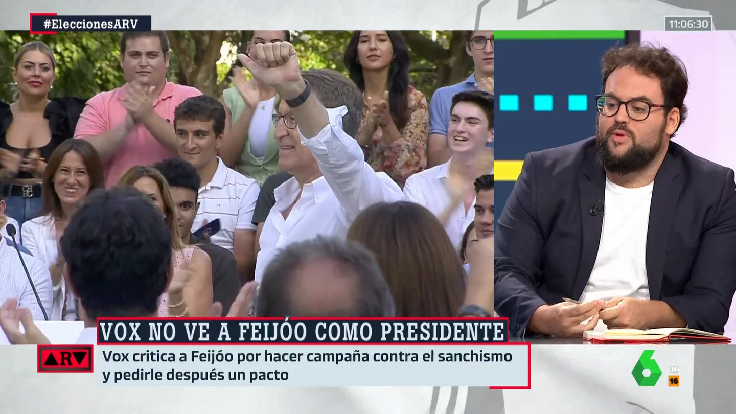 El análisis de Monrosi sobre el PP tras el 23J: "Está noqueado, no sabe para dónde tirar" El análisis de Monrosi sobre el PP tras el 23J: "Está noqueado, no sabe para dónde tirar"